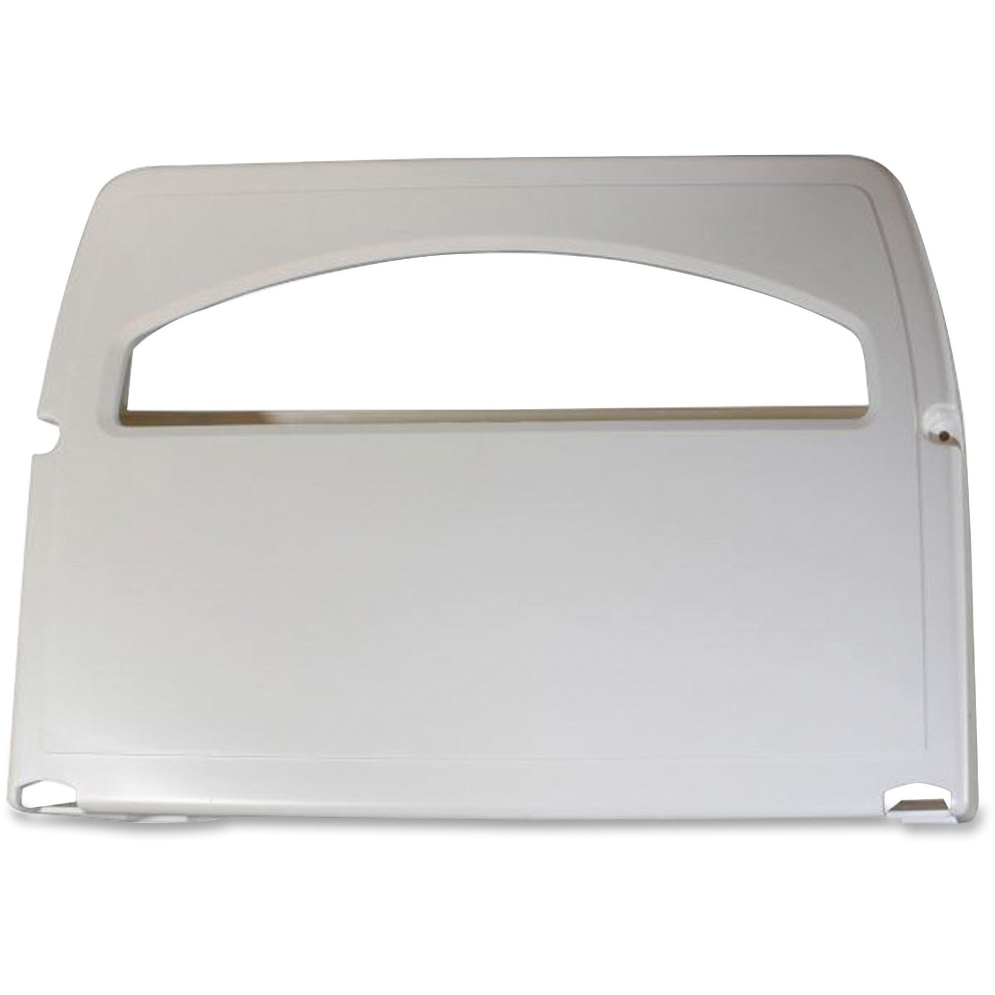 Half-fold Dispenser - 500 x Toilet Seat Cover Half-fold - 3.3" Height x 11" Width x 16" Depth - Plastic - White - 1 Each