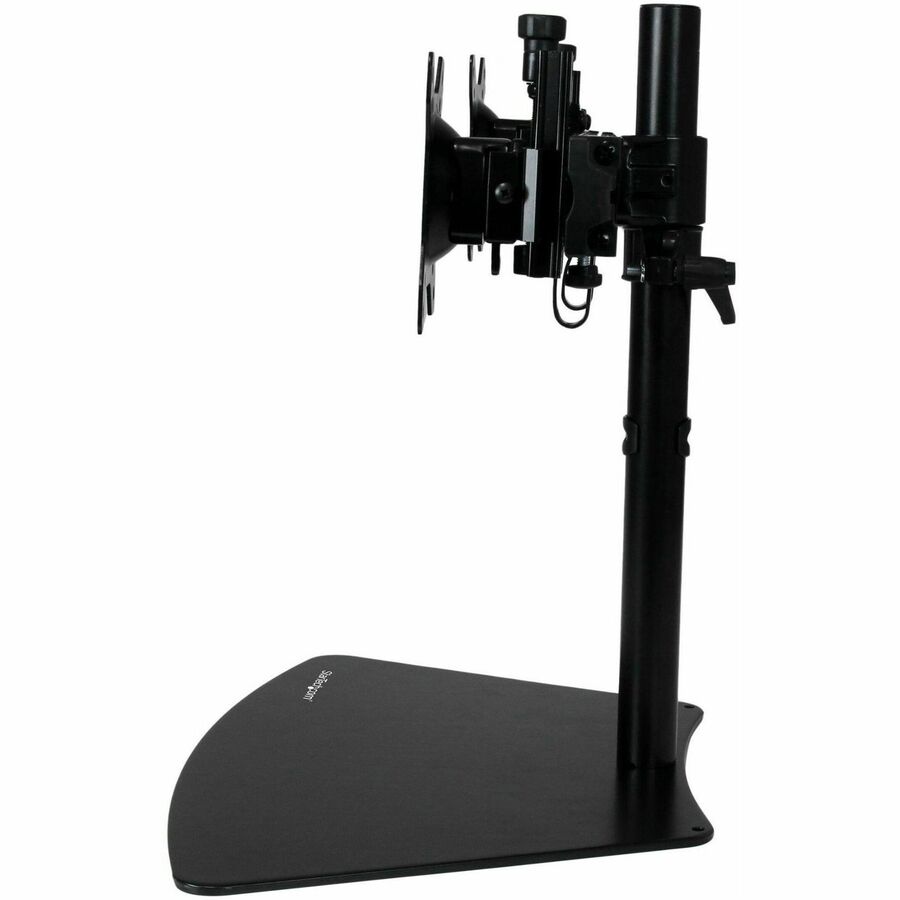 StarTech.com Dual-Monitor Stand - Horizontal - Black