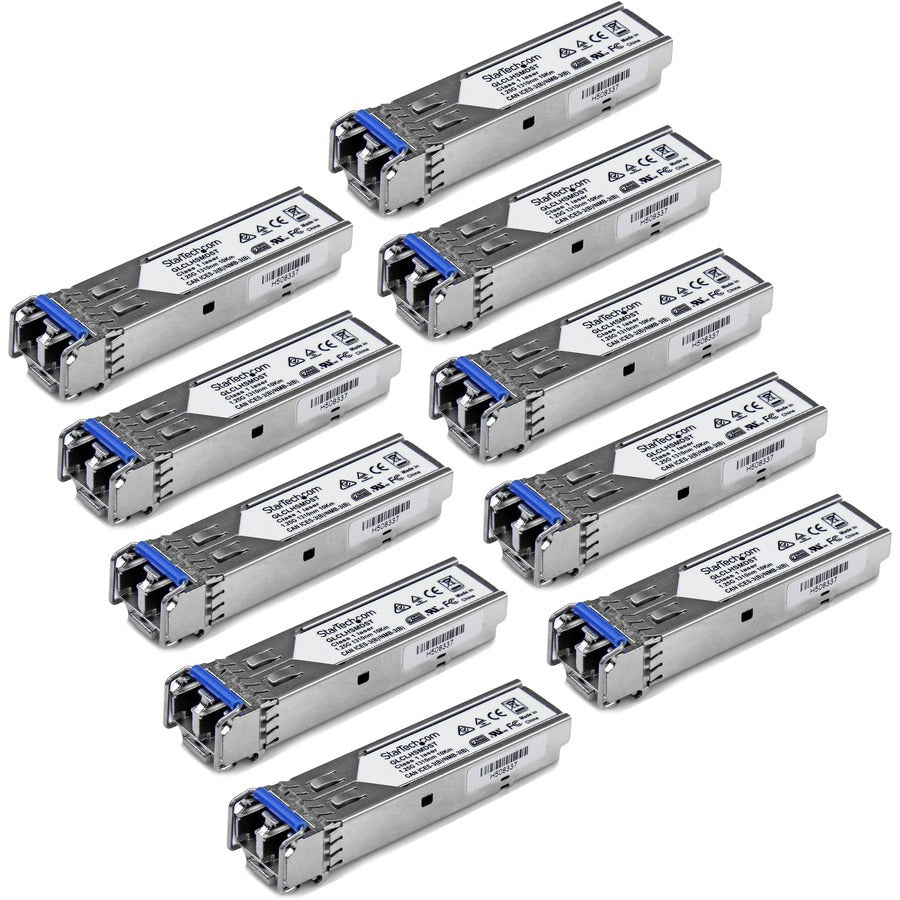 StarTech.com Cisco GLC-LH-SMD Compatible SFP Transceiver Module - 1000BASE-LX/LH - 10 Pack