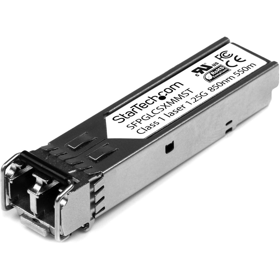 StarTech.com Cisco GLC-SX-MM Compatible SFP Transceiver Module - 1000BASE-SX - 10 Pack