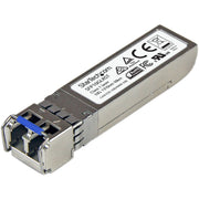 StarTech.com Cisco SFP-10G-LR Compatible SFP+ Transceiver Module, 10GBASE-LR, LC Duplex, Single-Mode, 10GbE, Hot-Pluggable, 1 Each