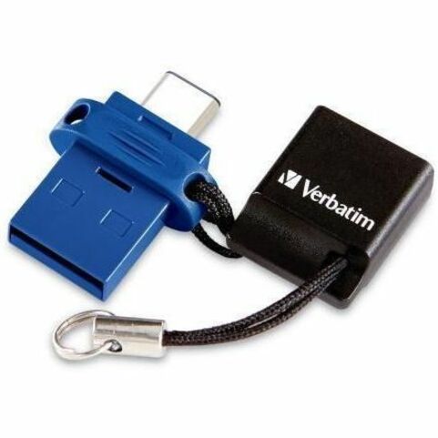 32 GB - USB 3.2 (Gen 1) Type C, USB 3.2 (Gen 1) Type A - Blue - Lifetime Warranty - 1 Each - TAA Compliant