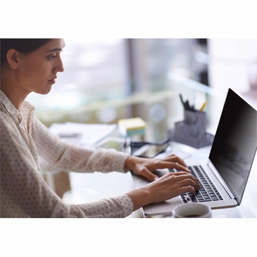 3M Privacy Filter Black Matte for 12.5" Widescreen LCD 2 in 1 Notebook, 16:9 Aspect Ratio, Anti-glare, Scratch, Fingerprint & Dust Resistant, Blue Light Reduction, 1 Each