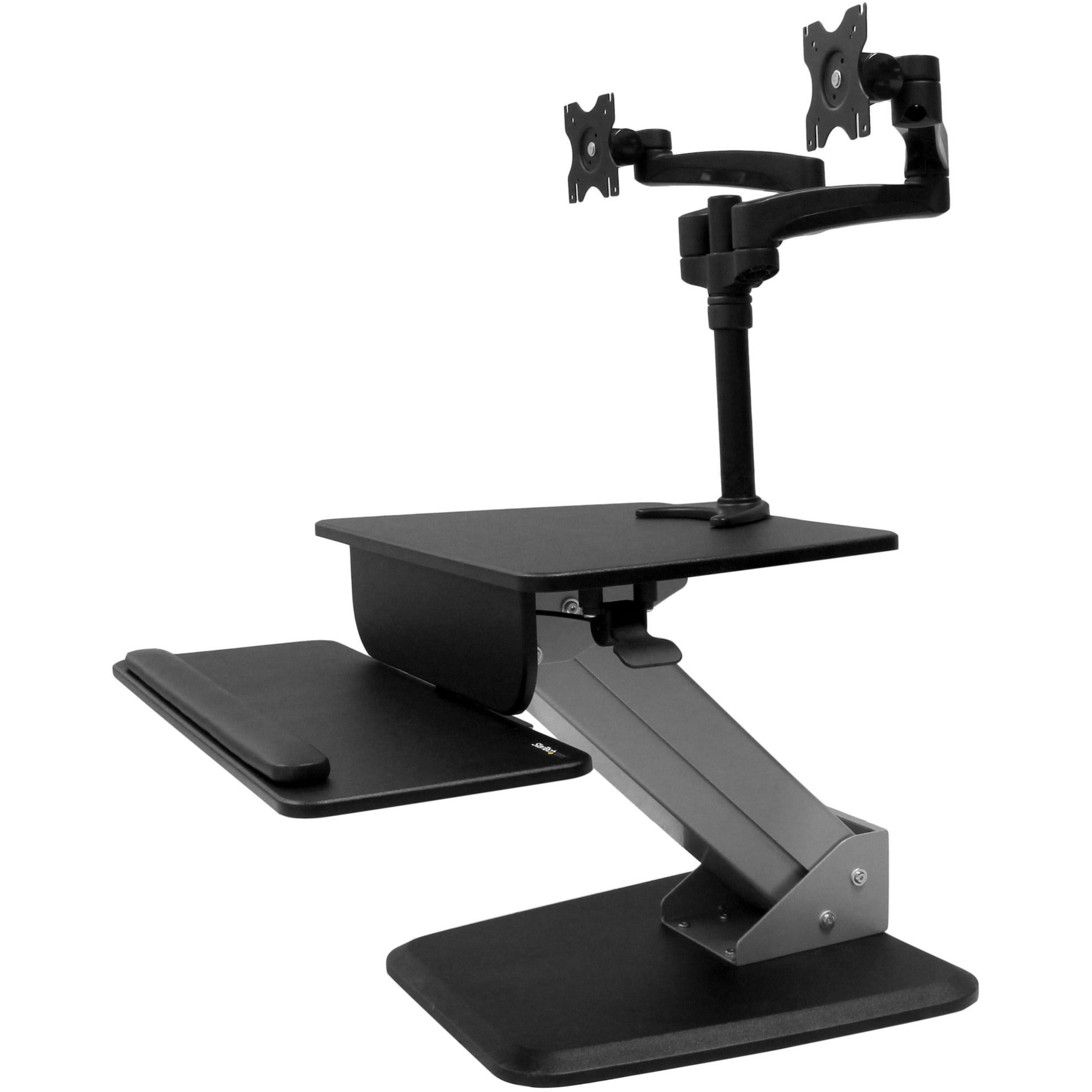 StarTech.com Dual Monitor Sit-to-stand Workstation