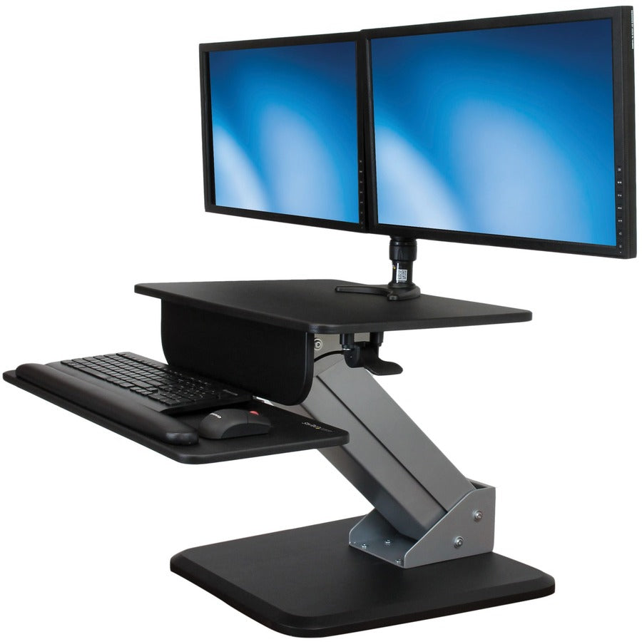 StarTech.com Dual Monitor Sit-to-stand Workstation