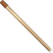 Impact Screw-type Wood Handle, 54" Length x 1" Diameter, Natural Hardwood and Plastic, 12 per Carton