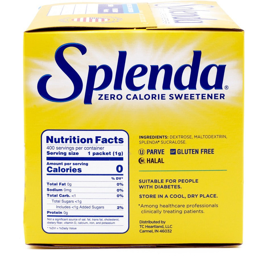 Splenda Single-serve Sweetener Packets, 0.035 oz (1 g), 1 Box