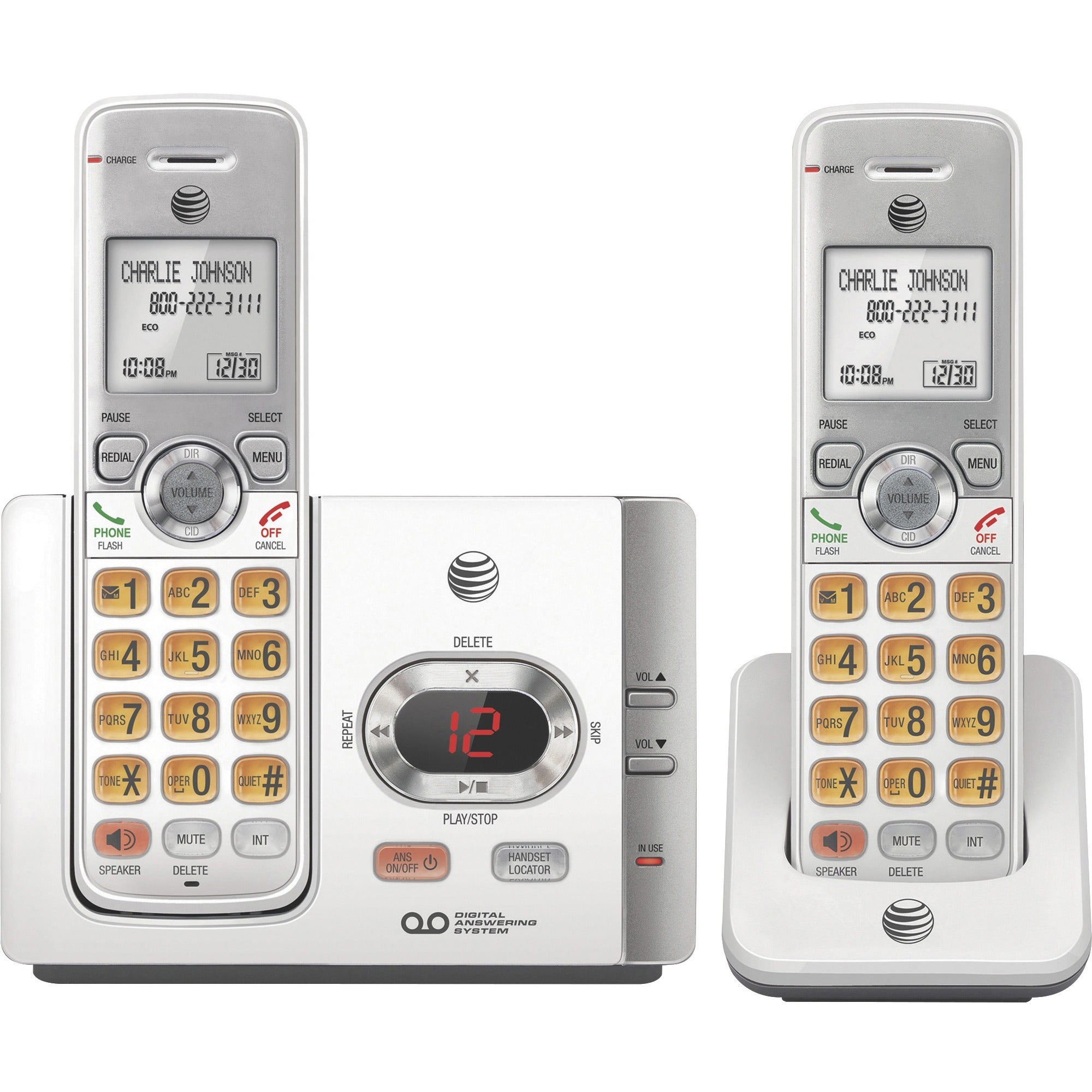 AT&T AT&T EL52215 Dect 6.0 Cordless Answering System With Caller ID/Call Waiting