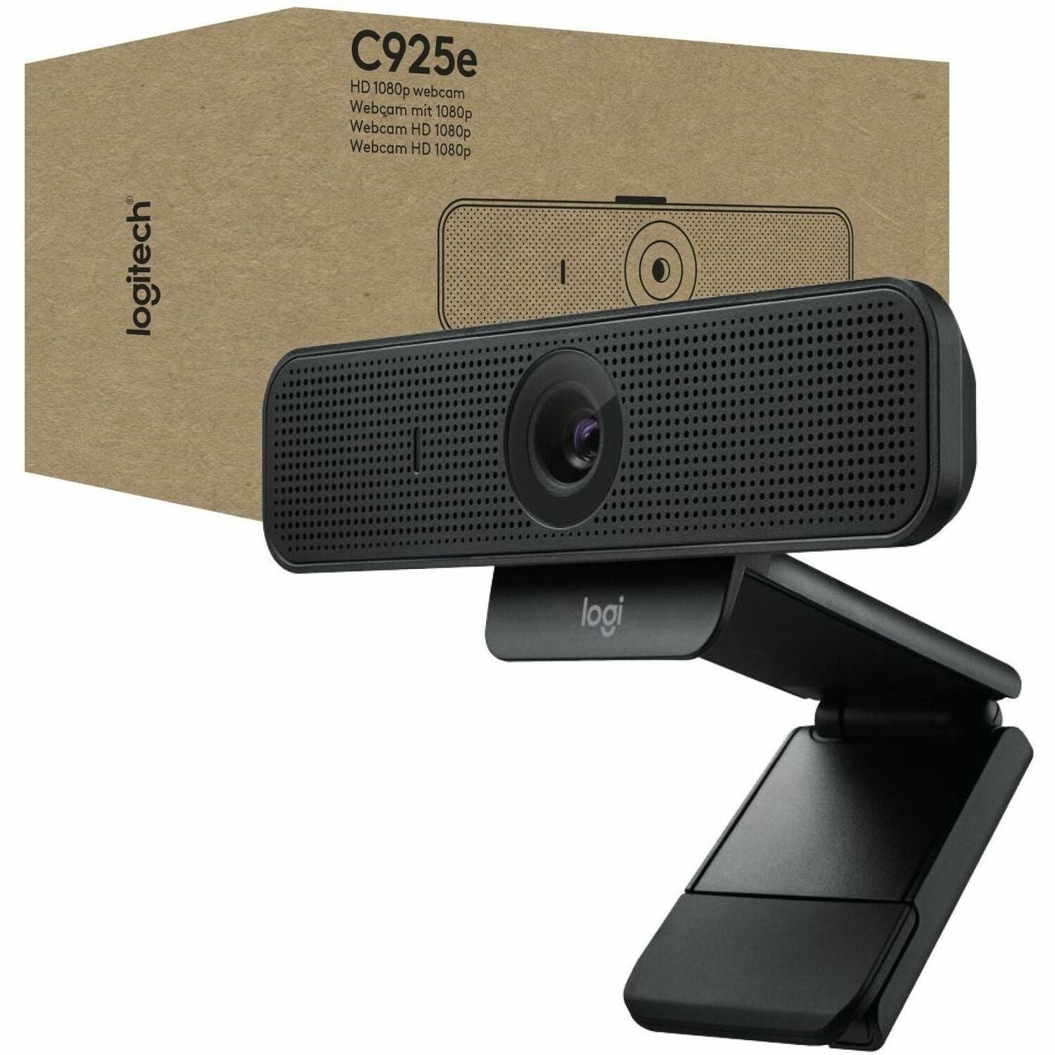 Full HD - 1920 x 1080 Video - Auto-focus - 78&deg; Angle - Clip, Tripod Mount - 1.2x Digital Zoom - Widescreen - Microphone - For Notebook, Monitor, Computer - Windows 8 or Later, ChromeOS, macOS 10.7 or Later - Microphone, Plug & Play