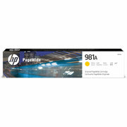 HP 981A (J3M70A) Original Page Wide Ink Cartridge - Single Pack - Yellow - 1 Each