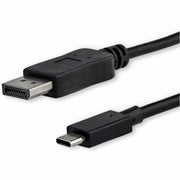 StarTech.com 3.3 ft. (1 m) USB-C to DisplayPort Cable - 4K 60Hz - Black