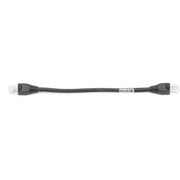 Black Box GigaTrue Cat6 UTP Patch Network Cable, 9 Inch, RJ-45 Male/Male, 24 AWG, Gold Plated Contacts, Snagless Boot, Black, 1 Each