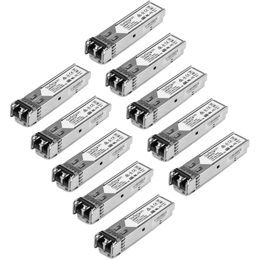 StarTech.com HP J4858C Compatible SFP Transceiver Module - 1000BASE-SX- 10 Pack