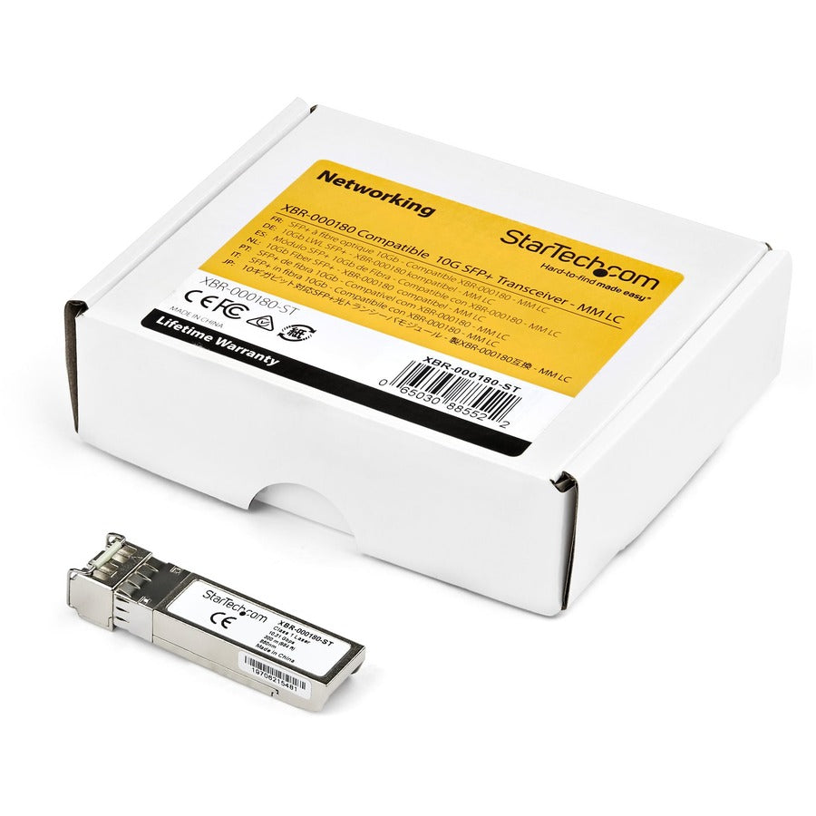 StarTech.com HP JD092B Compatible SFP+ Transceiver Module - 10GBASE-SR