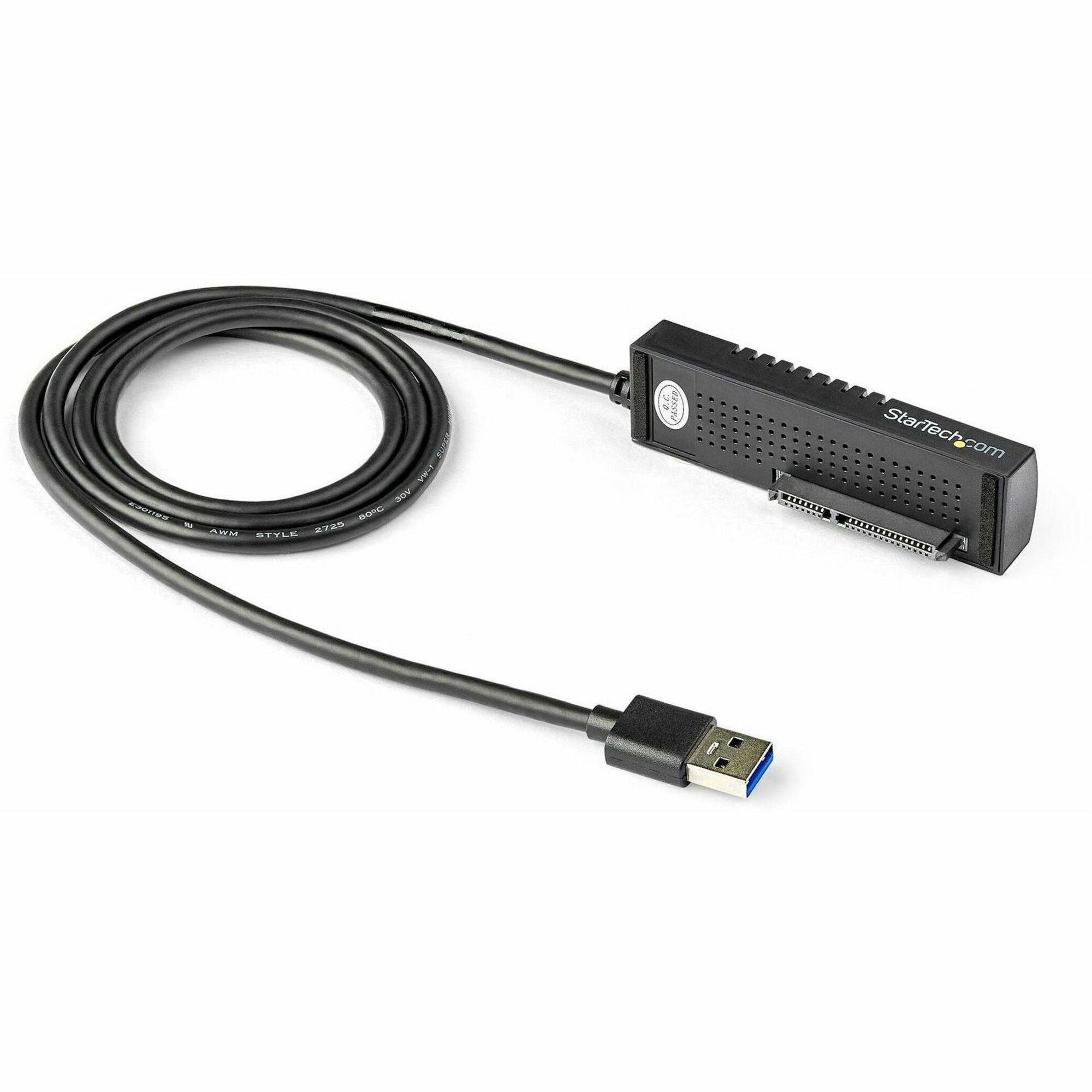 StarTech.com USB 3.1 (10 Gbps) Adapter Cable for 2.5in and 3.5in SATA SSD/HDD Drives