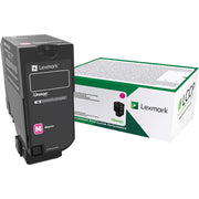 Lexmark Unison Standard Yield Laser Toner Cartridge, Magenta, 1 Each, 7,000 Page Yield