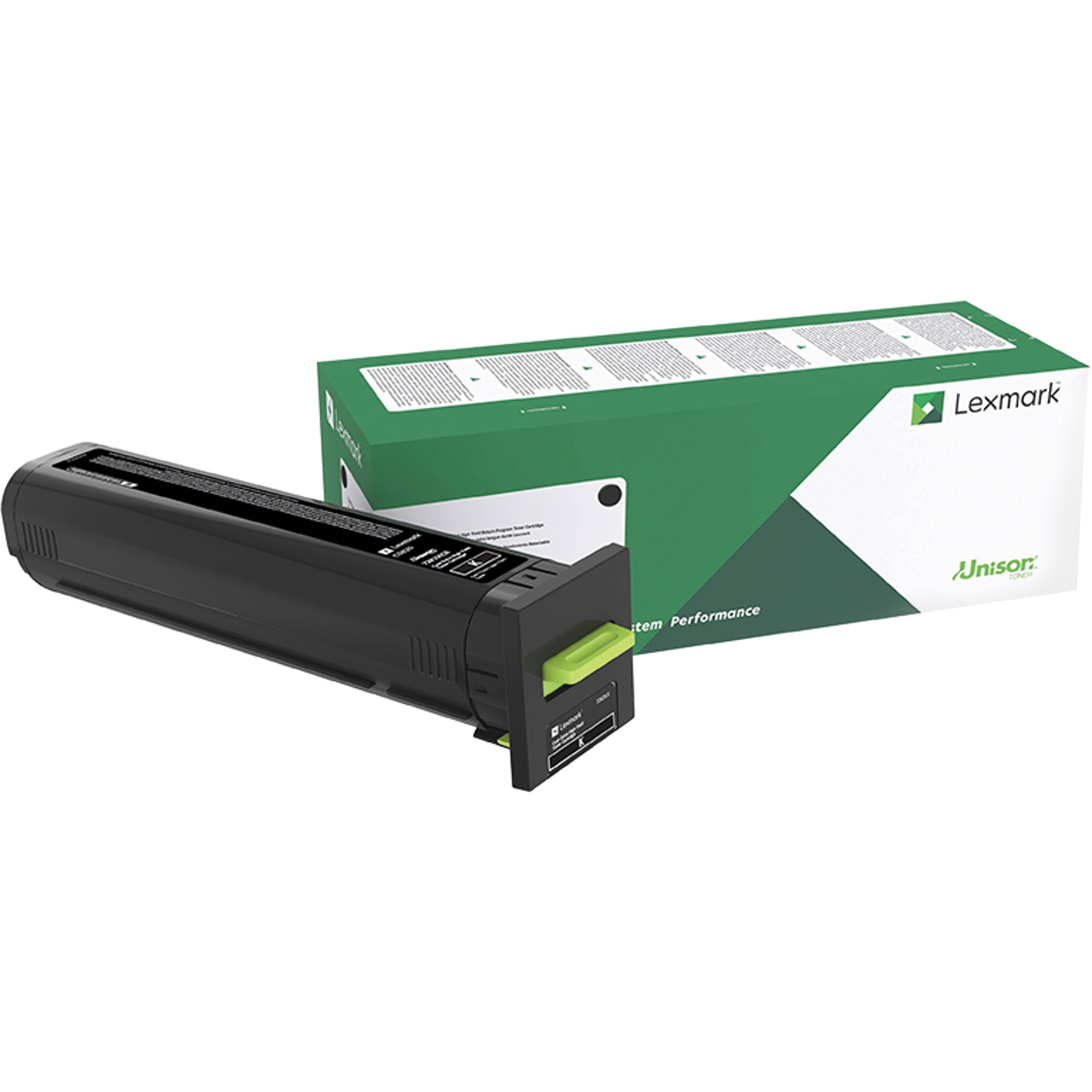 Lexmark Unison Extra High Yield Black Laser Toner Cartridge, 33,000 Pages, 1 Each
