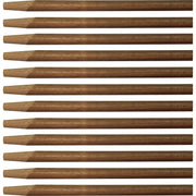 Genuine Joe Squeegee Handle, 60" x 1.13", Natural Wood, 12 per Carton