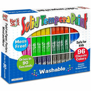 Solid Tempera Paint Stick, Classic Colors, Class Pack of 96
