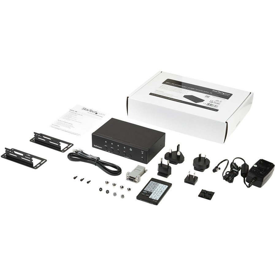 StarTech.com Multi-input to HDMI Automatic Switch and Converter - 4K