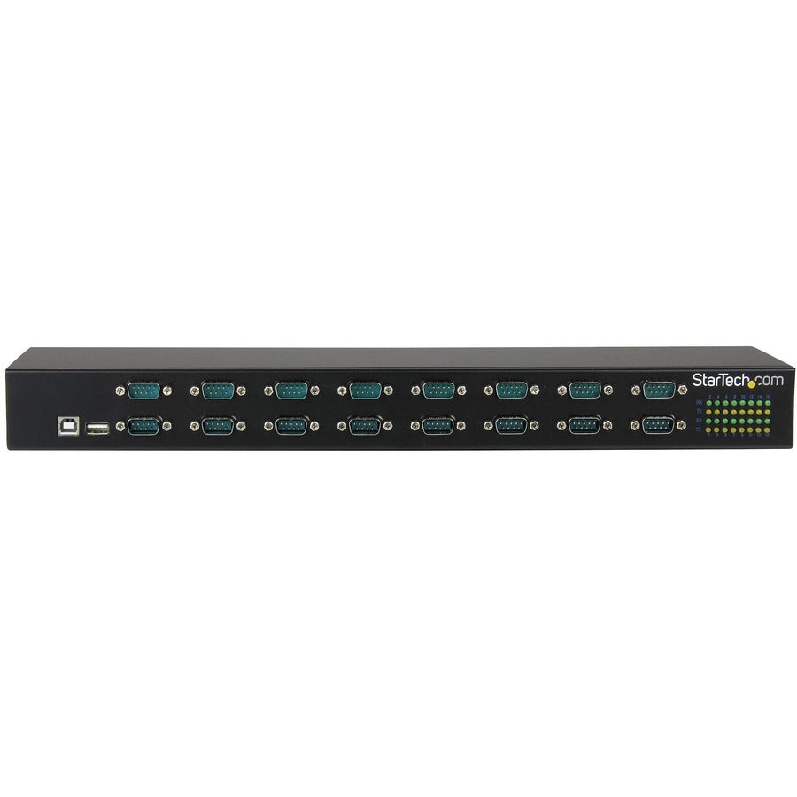 StarTech.com 16-Port USB-to-Serial Adapter Hub