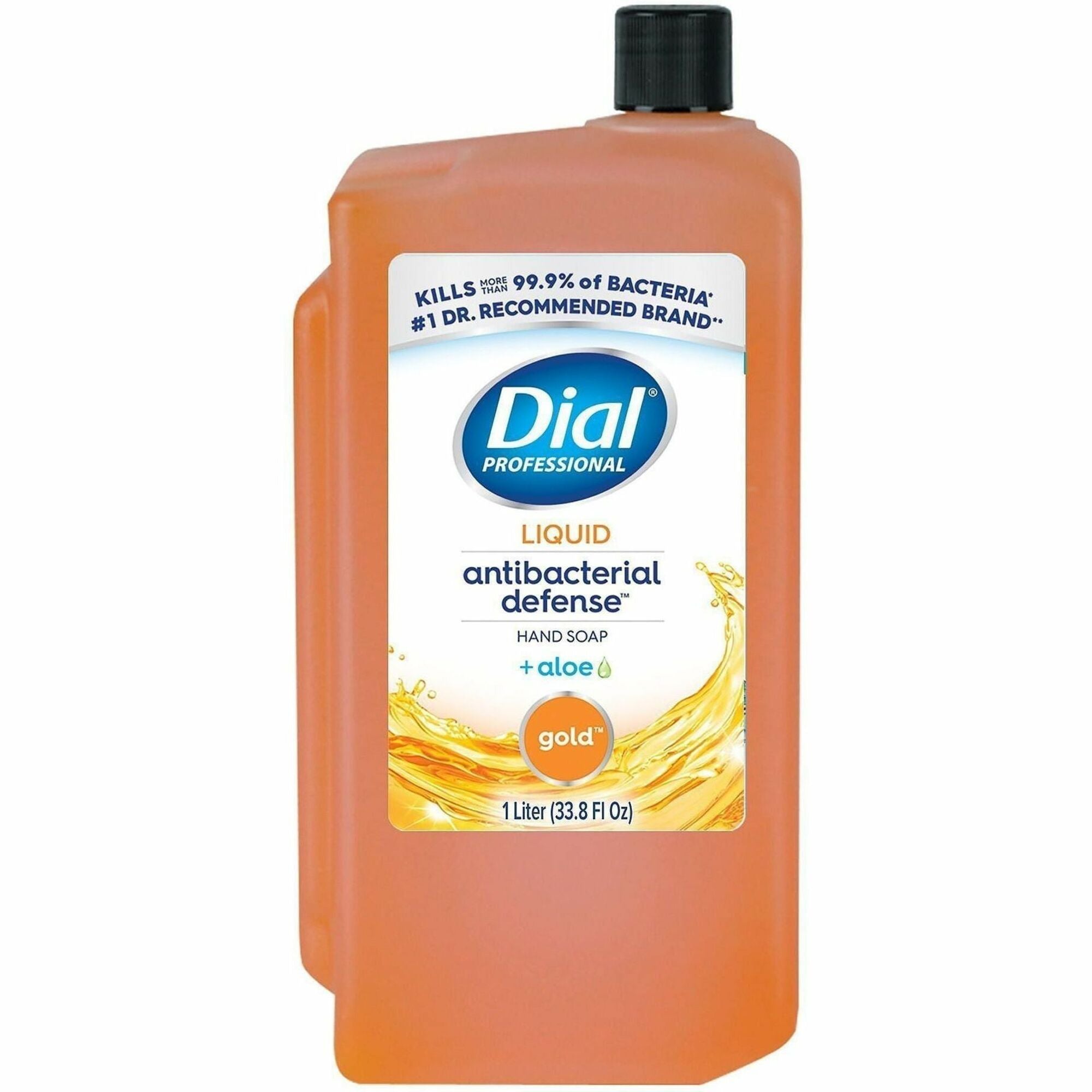 Dial Gold Antibacterial Liquid Hand Soap Refill, 1.06 Quart, Orange, 1 Each