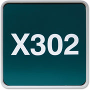 Xstamper Designer Framed Wall/Door Sign - 6" Holding Width x 6" Holding Height - Square Shape - Wall, Door - Rounded Corner - Plastic - Gray - 1 Each