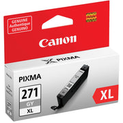 Canon CLI-271 Original High Yield Inkjet Ink Cartridge - Gray - 1 Each