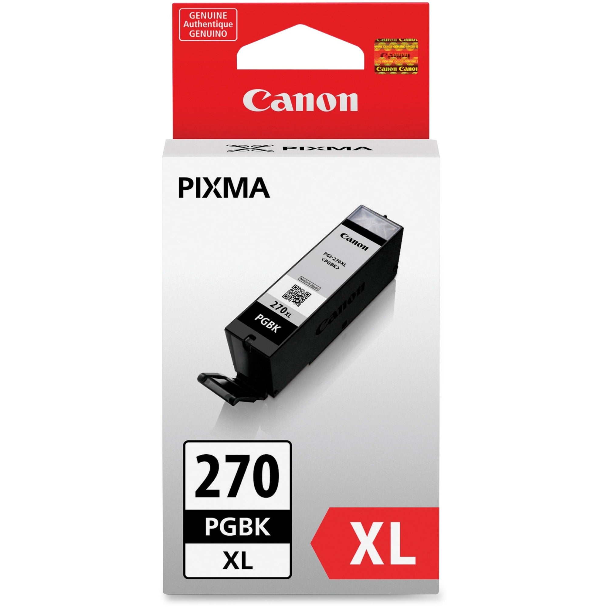 Canon PGI-270XL Original Inkjet Ink Cartridge - Pigment Black - 1 Each