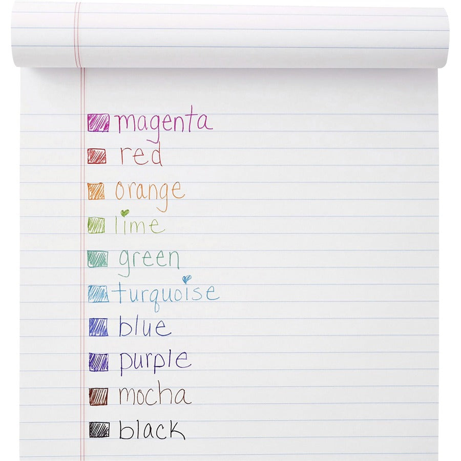 Paper Mate InkJoy 100 RT Pens - 1 mm Medium Pen Point - Retractable - Black Ink - Translucent Barrel - 1 Dozen