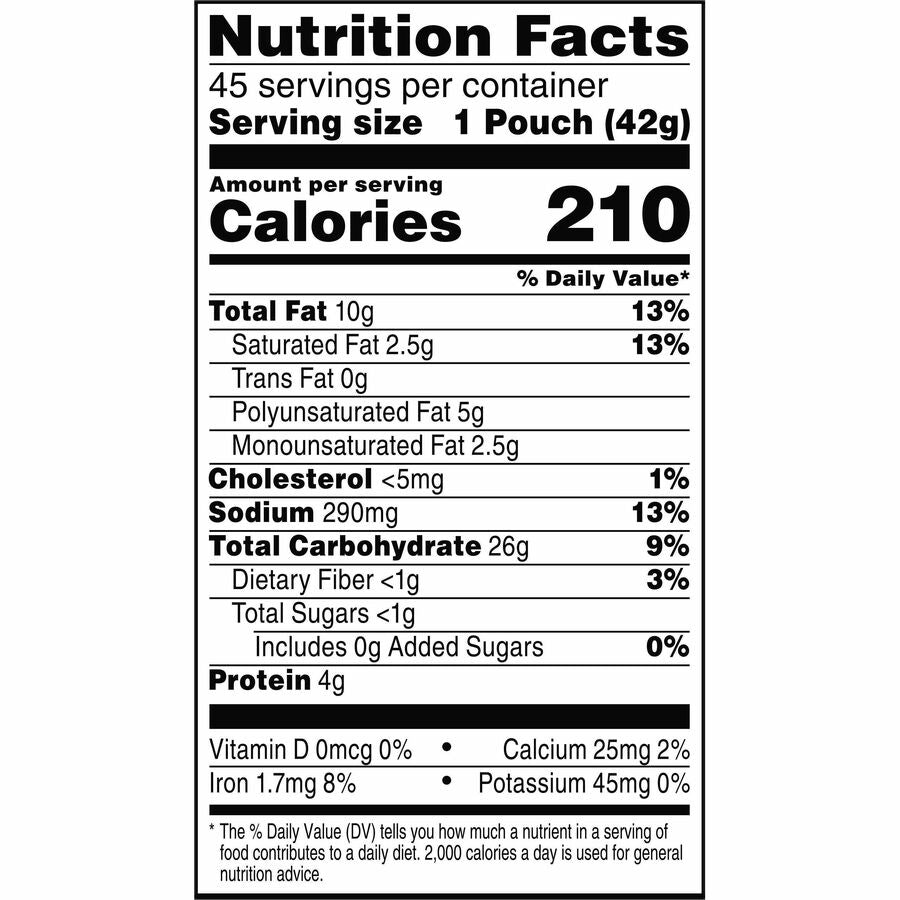Individually Wrapped - White Cheddar - 1.50 oz Bag - 45 / Carton