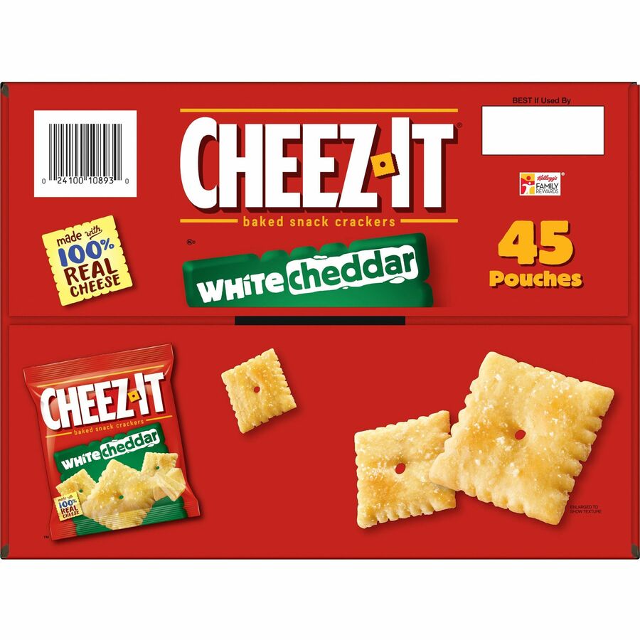 Individually Wrapped - White Cheddar - 1.50 oz Bag - 45 / Carton