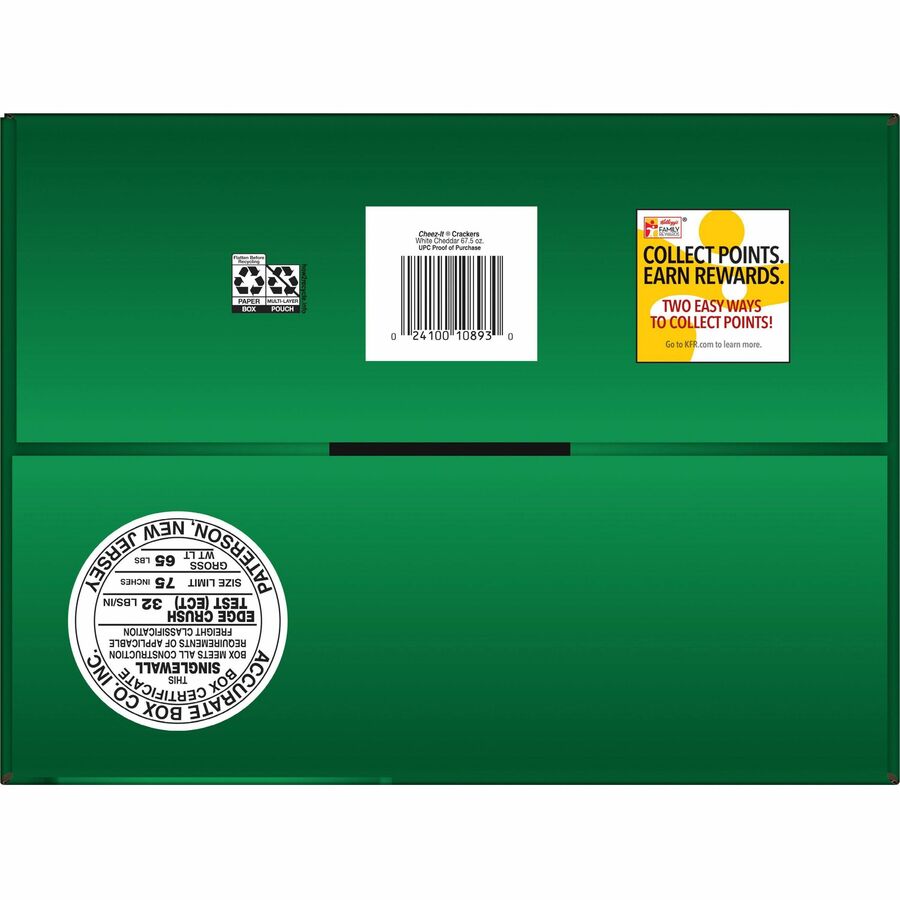 Individually Wrapped - White Cheddar - 1.50 oz Bag - 45 / Carton