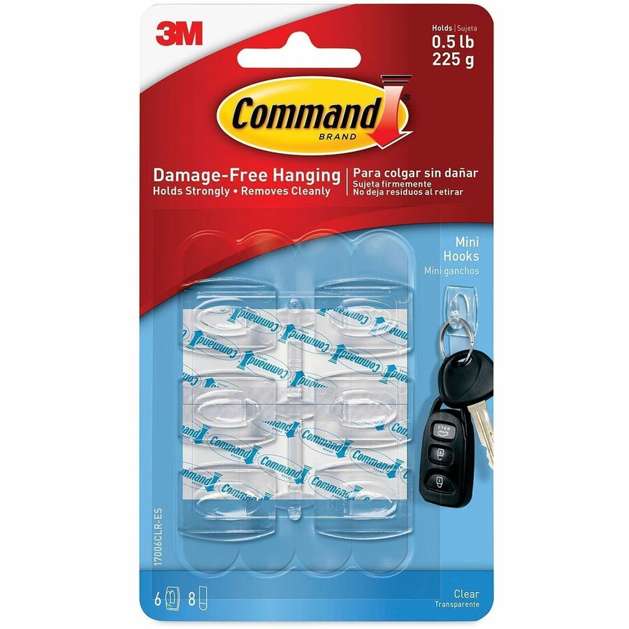 8 oz (226.8 g) Capacity - for Home - Clear - 6 / Pack