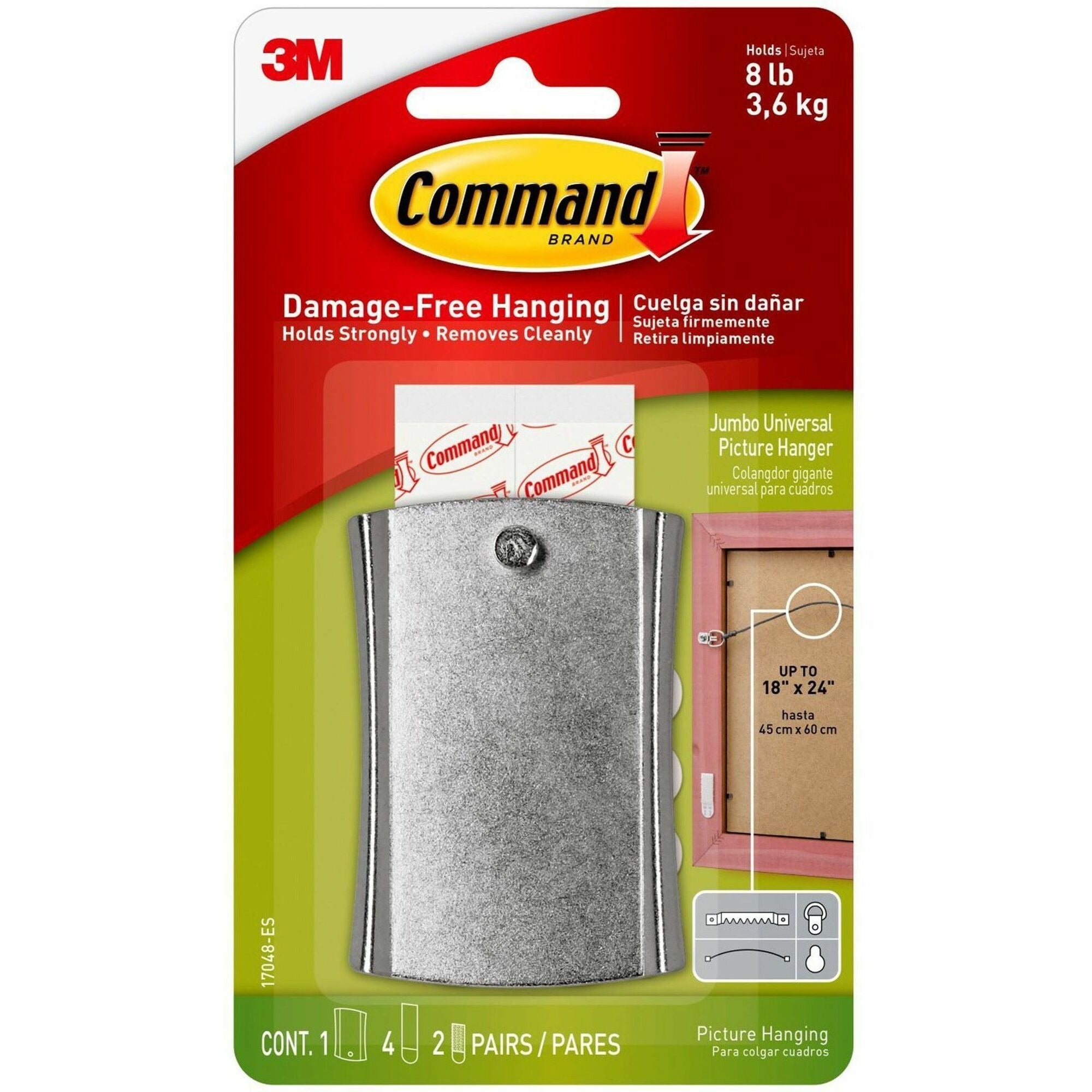 Command Sticky Nail Wire-Backed Hanger