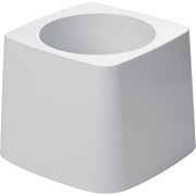 Rubbermaid Commercial Toilet Bowl Brush Holder - Vertical - Plastic - White - 24 / Carton