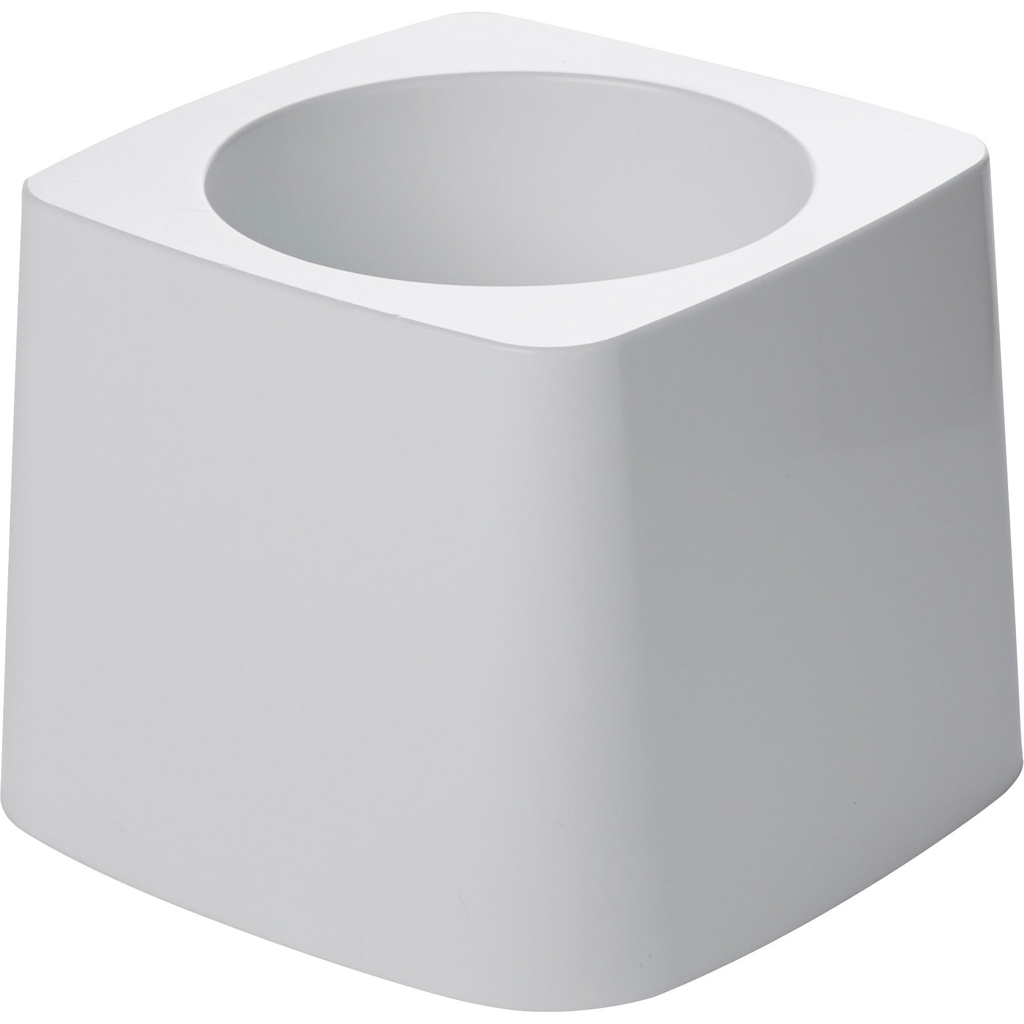 Rubbermaid Commercial Toilet Bowl Brush Holder - Vertical - Plastic - White - 24 / Carton