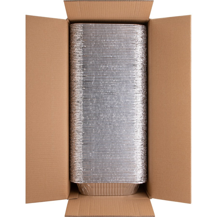Cooking, Serving - Disposable - 0.5" Diameter - Silver - Aluminum Body - 100 / Carton