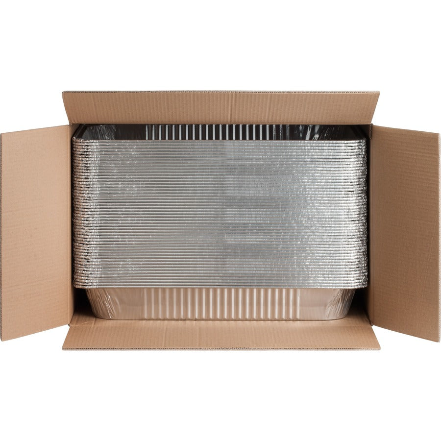 Cooking, Serving - Disposable - Silver - Aluminum Body - 50 / Carton