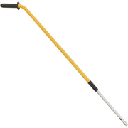 Rubbermaid Commercial Quick Connect Ergo Adjustable Handle, 72" Length, Yellow, Aluminum, 6 per Carton
