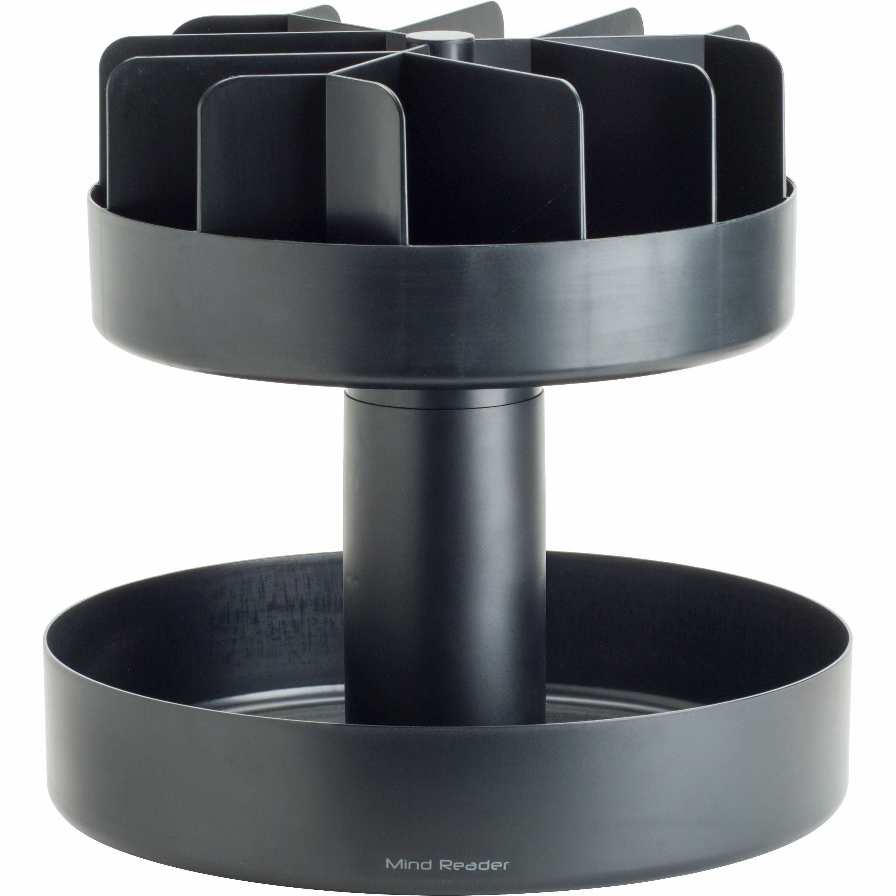 14" Height x 14.50" Width x 14.50" Depth - Black - Plastic, Rubber - 1 Each