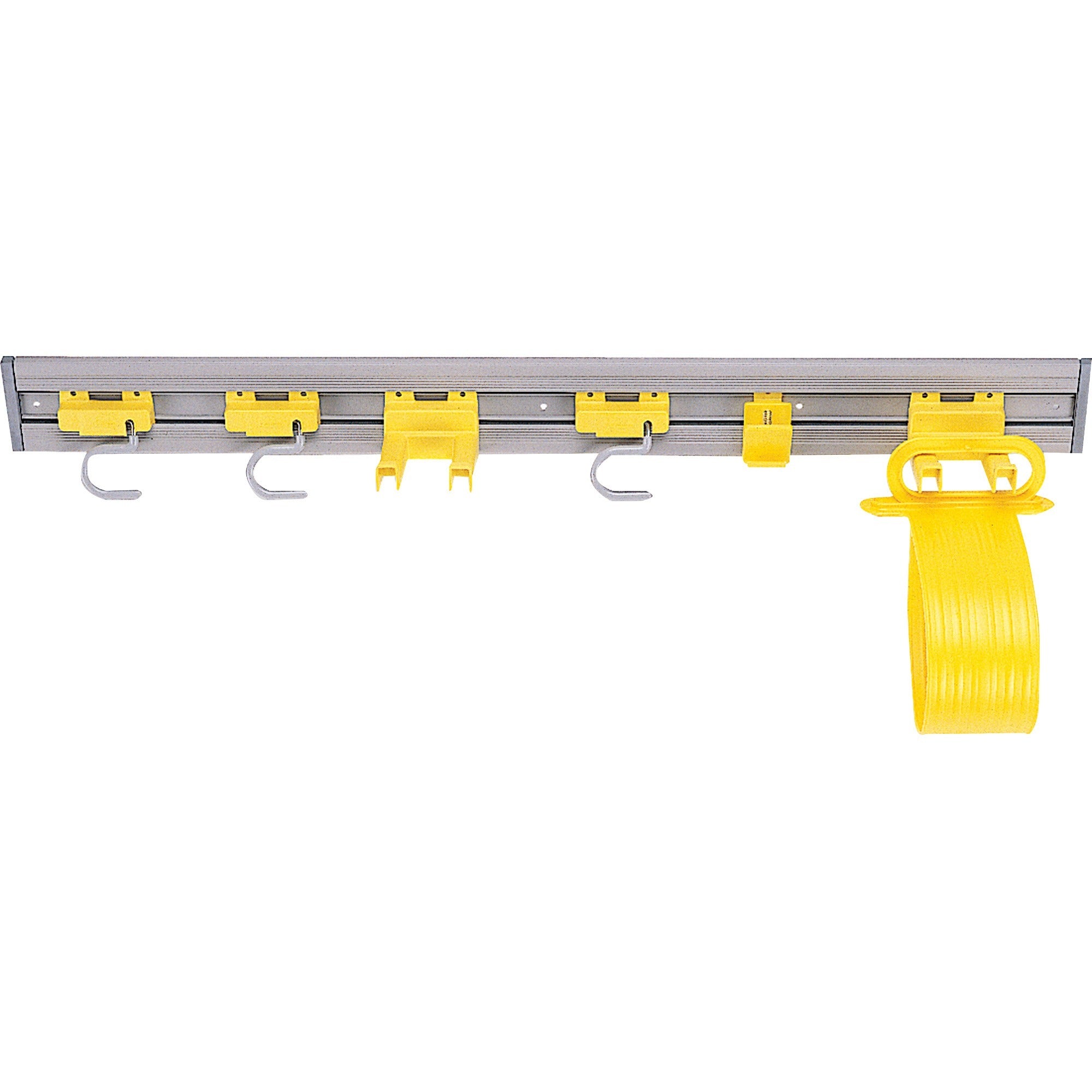 Rubbermaid Commercial Closet Organizer / Tool Holder, 34" Length, Gray, 4 per Carton