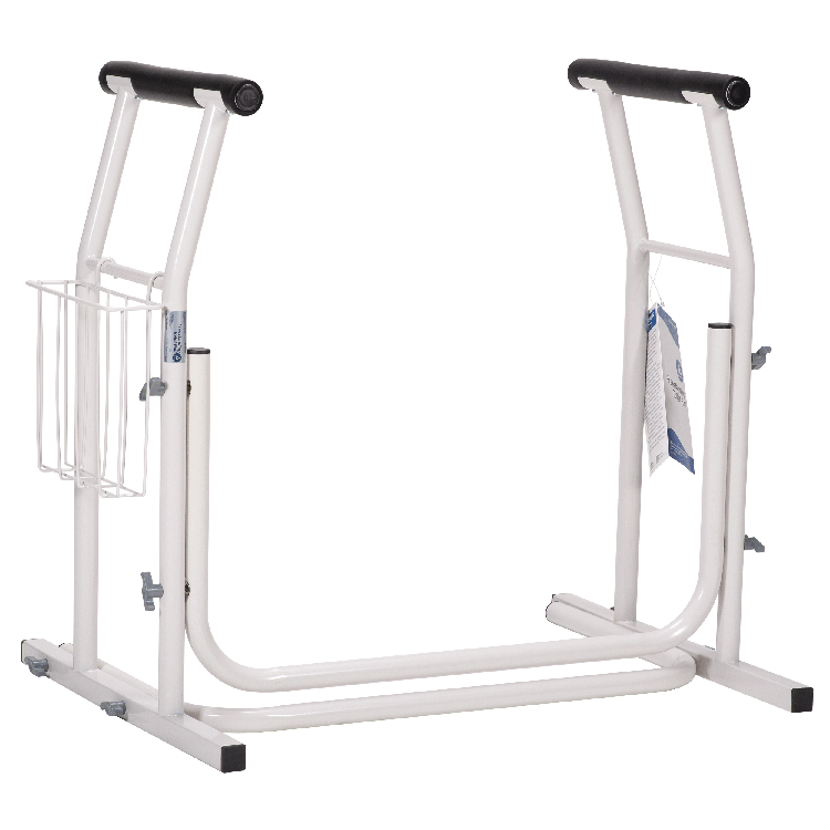 Freestanding Toilet Rail, 300lb Weight Capacity, 1 Quantity per Case
