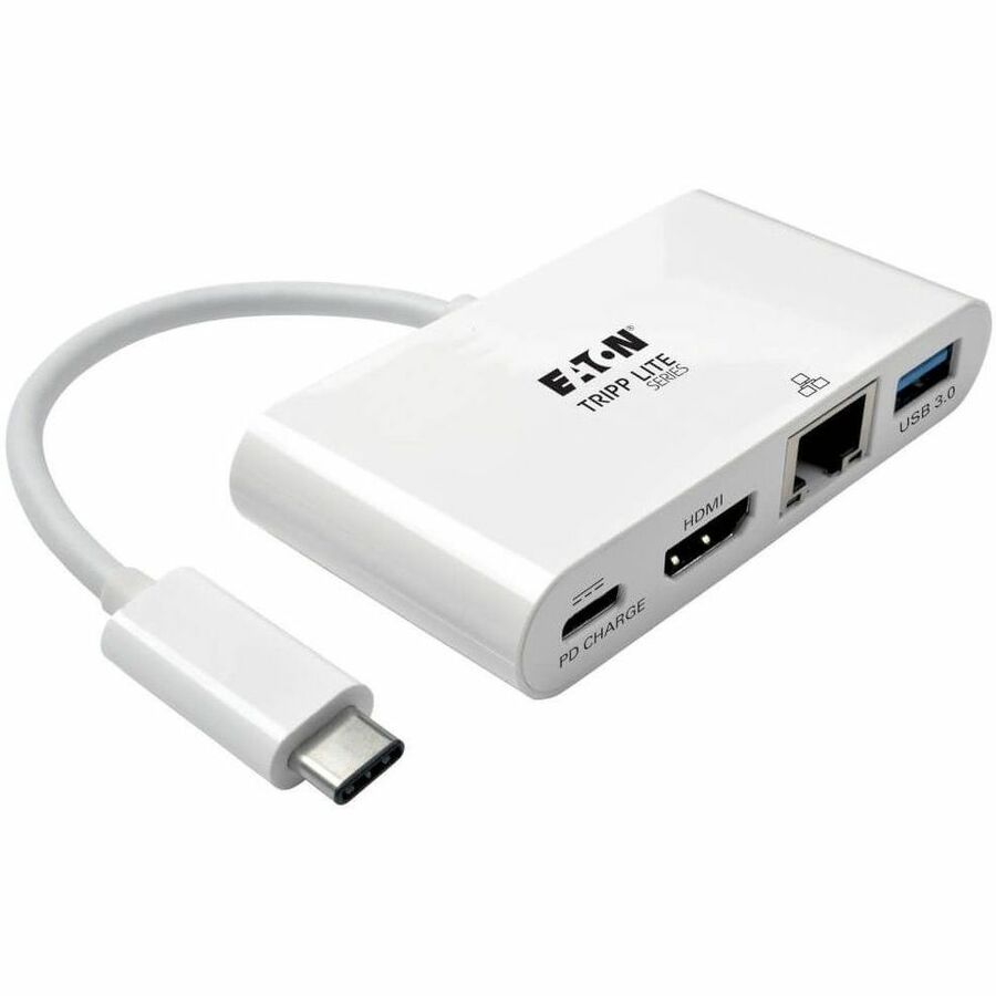for Desktop PC, Tablet PC, Notebook - USB Type C - 2 x USB Ports - 2 x USB 3.0 - Network (RJ-45) - HDMI - Wired