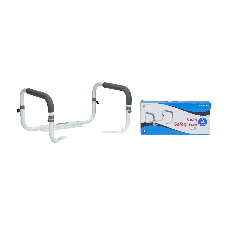 Toilet Safety Rail, Single, 1 Quantity per Box