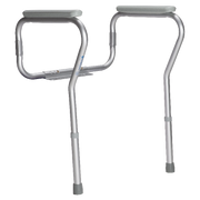 Toilet Safety Rail - Adjustable Height, Single, 1 Quantity per Box