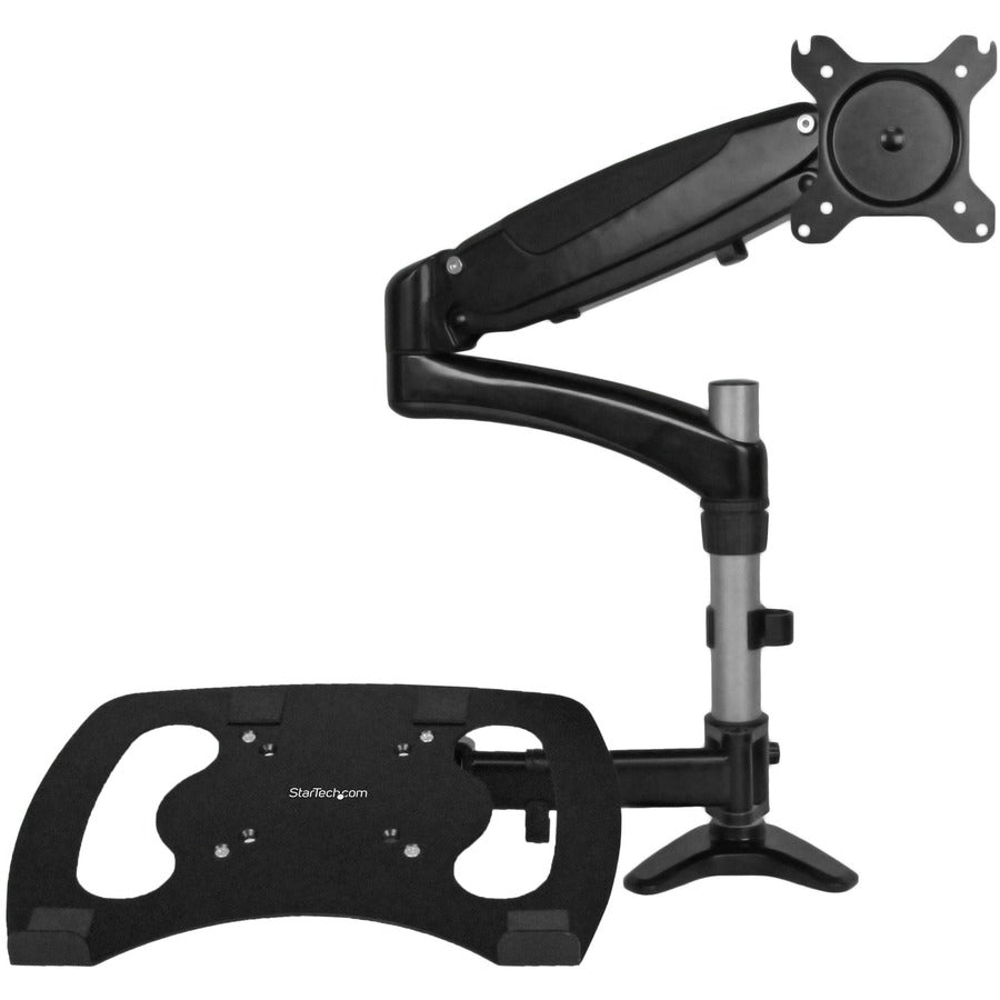 StarTech.com Mounting Arm for Monitor, Notebook, Docking Station, Keyboard, Mouse - Black
