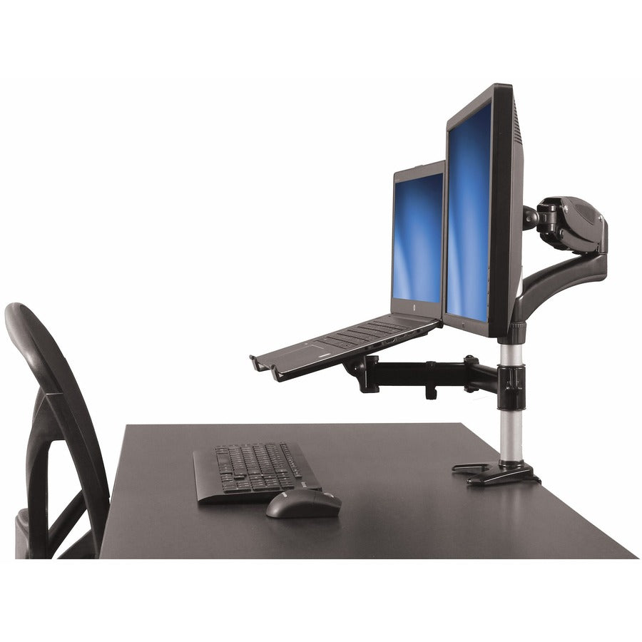 StarTech.com Mounting Arm for Monitor, Notebook, Docking Station, Keyboard, Mouse - Black
