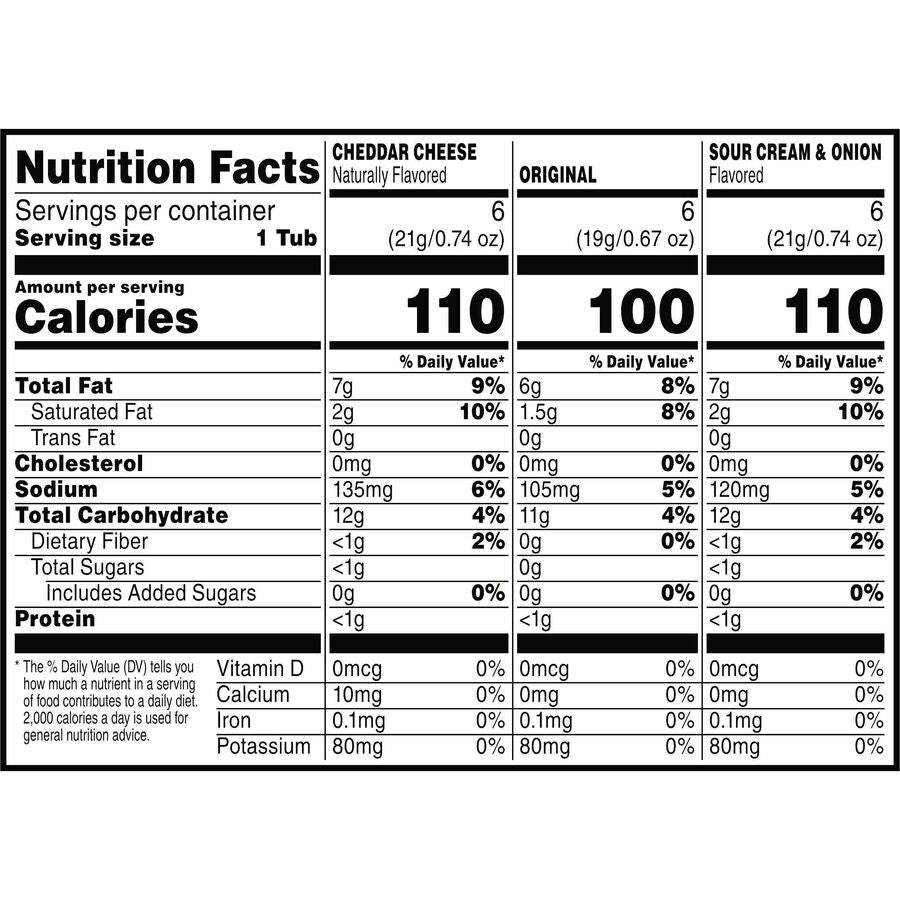 Pringles Keebler Potato Crisps Snack Variety Pack