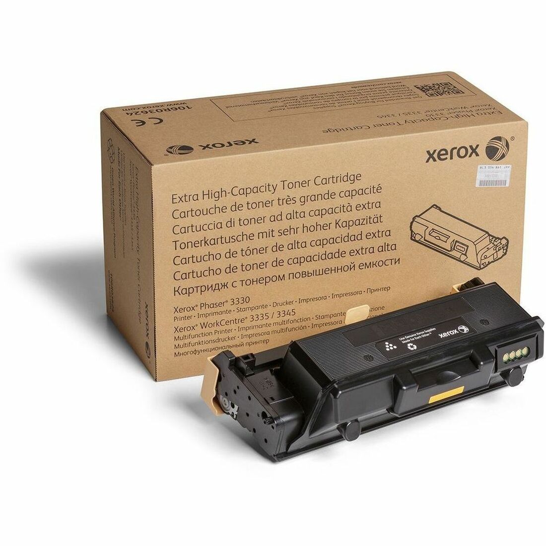 Xerox Original Extra High Yield Black Laser Toner Cartridge, 15000 Pages, 1 Pack